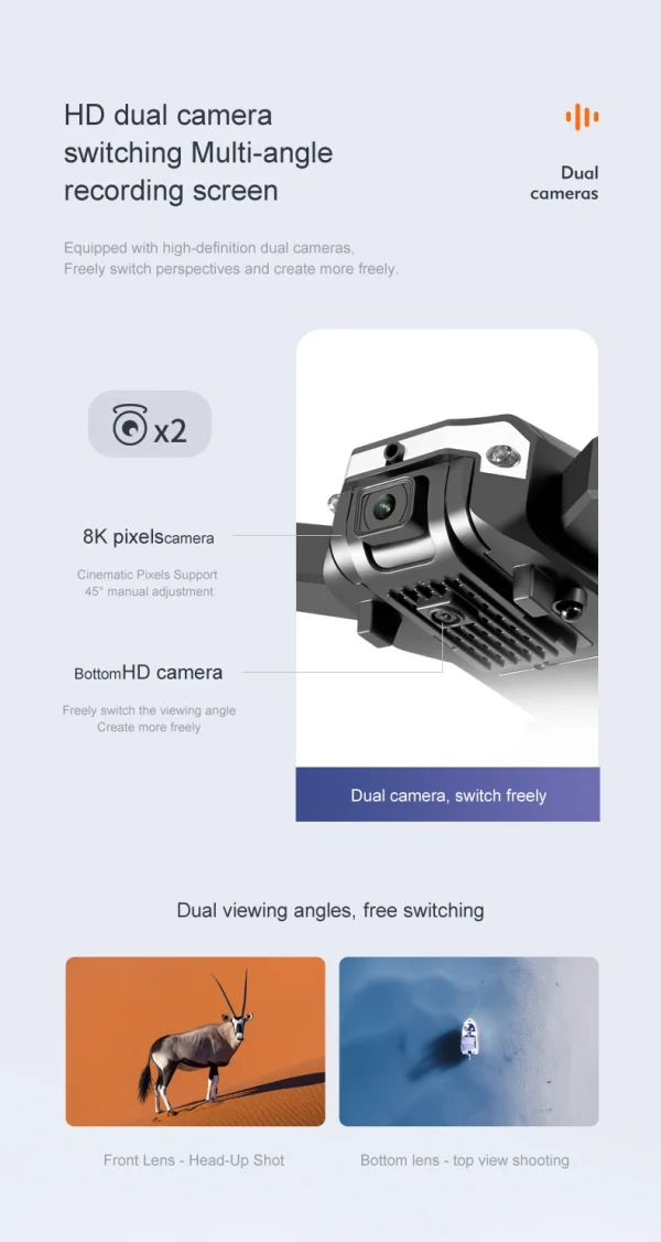 S0fe6833628a64b4591a3ead7a845ba8b9.webp 🚁 طائرة G6 الاحترافية – تصوير جوي بدقة وذكاء مذهل